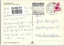 73230 W7312 Kirchheim unter Teck - Martinskirche Auto VW Käfer