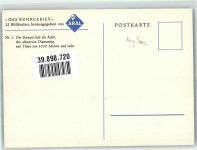 Werbung ARAL Bildkarten Nr. 1 Der Kumpel holt die Kohle Bergbau Künstlerkarte