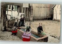 Kinder Trachten Elsass 1915
