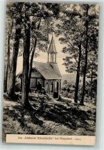 06493 O4301 Alexisbad Foto AK Kirche Cöthener Schutzhütte