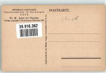 W8103 Oberammergau Jesus vor Herodes Nr.42 Passionsspiel 1922