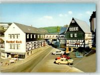 57567 W5244 Daaden - Hotel Gasthaus Koch Auto Fachwerkhaus