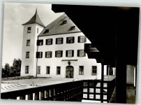 89312 W8870 Reisensburg Foto AK Schloss Internationales Institut