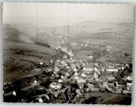 54589 W5536 Stadtkyll FOTO KEINE AK Fliegeraufnahme mit St. Josef Kirche Foto Original aus Archiv eines Ansichtskartenverlags Ort handschriftlich Mittelbug