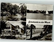 15537 O1252 Grünheide , Mark 1988 Foto AK Gasthaus Peetzsse Löcknitz