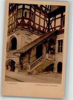 37115 W3408 Duderstadt , Niedersachs Foto AK Rathaus