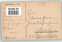 78462 W7750 Insel Mainau 1923 - Schloss Fischer