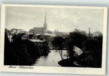 23843 W2060 Bad Oldesloe - Die Trave mit der Peter-Paul-Kirche Verlag Kumm Nr. 65