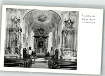 86150 W8900 Göggingen , Bay - Inneres der Pfarrkirche