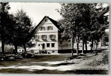 72250 W7290 Zwieselberg , Württ Gebrauchsspuren Hotel Pension Hirsch VW Käfer Mercedes