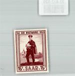 Tag der Briefmarke 1955 Postbote Vignette