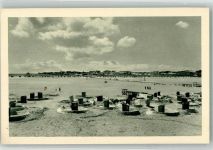 25946 W2278 Norddorf , Amrum Foto AK Schwimmbad Strand