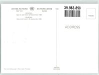Dakar 1983 Sonderstempel Wappen Flaggen der Nationen Briefmarke Bildseite