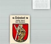 83317 W8221 Teisendorf Vignette Wappen