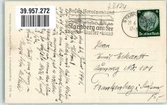 82402 W8124 Seeshaupt 1941 Foto AK Starnberger See Wetterstein
