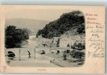 34346 W3510 Hann. Münden 1899 Foto AK Weserblick