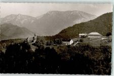 83313 W8227 Maria Eck , Kr Traunstein, Oberbay FOTO KEINE AK mit Wallfahrtskirche Maria Eck und Franziskanerkloster Foto Original aus Archiv eines Ansichtskartenverlags Ort handschriftlich