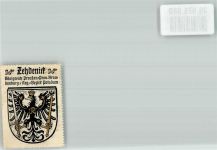 16792 O1434 Zehdenick Vignette Wappenmarke Kaffee Hag Nr. 208