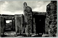 Valletta Foto AK Denkmal Hagar Gim Prehistoric Temples