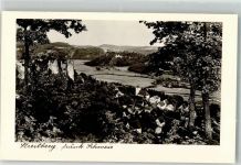 91344 W8551 Streitberg , Oberfr Foto AK Panorama des Ortes mit Dreieinigkeitskirche