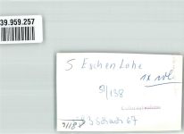 82438 W8116 Eschenlohe , Loisach FOTO KEINE AK Ort handschriftlich Foto Original aus Archiv eines Ansichtskartenverlags
