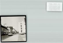 82377 W8122 Penzberg FOTO KEINE AK Strasse Auto Ort handschriftlich Foto Original aus Archiv eines Ansichtskartenverlags