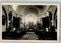 Pribyslav Primislau 1938 Foto AK Kirche innen