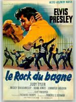 Filmplakat Le Rock du Bagne Presley, Elvis Künstlerkarte