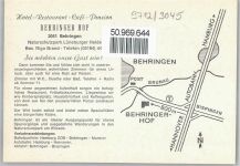 29646 W3045 Behringen , Kr Soltau - Hotel Restaurant Behringer Hof , (keine Ak-Einteilung)