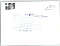 94250 W8371 Achslach FOTO KEINE AK Hotel Jägerhof Ort handschriftlich Foto Original aus Archiv eines Ansichtskartenverlags