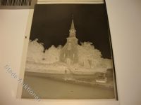 25560 W2216 Schenefeld , Mittelholst KEINE AK Kirche, Auto, Negativ
