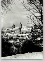 88250 W7987 Weingarten , Württ Winter mit Basilika St. Martin