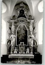 83313 W8227 Maria Eck , Kr Traunstein, Oberbay FOTO KEINE AK Wallfahrtskirche Maria Eck Anna Altar