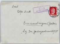 31008 W3210 Elze , Leine - Brief Landpoststempel 1941
