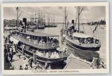24937 W2390 Flensburg - Abfahrt der Föhrdedampfer