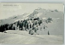 83727 W8162 Neuhaus b Schliersee 1911 - Winter Unterkunftshaus Bodenschneid