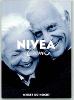 Nivea Creme Altes Ehepaar Weisst Du noch? Werbung Kosmetik Werbe AK