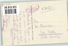 82467 W8100 Partenkirchen 1929 Winter Hüttenstempel Eckbauer