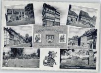 37574 W3352 Einbeck - Rathaus, Marktplatz, Neuer Markt, Badeanstalt, Stadtmauer