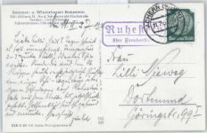 72270 W7292 Ruhestein - Landpoststempel