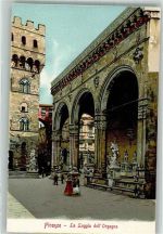 50100 Firenze - Denkmal La Loggia dell´Orgagna