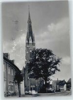 46414 W4292 Rhede , Westf - Marktplatz, Kirche