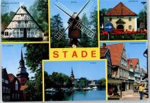 21680 W2160 Stade , Niederelbe - Hafen , Fußgängerzone