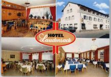 97708 W8733 Bad Bocklet - Hotel, Kurpension Laudensack