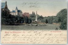 99974 O5700 Mühlhausen , Thür - Am Kriegerdenkmal