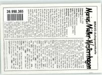 Portrait von Marius Müller-Westernhagen BRAVO-Autogrammkarte Rock / Pop KEINE AK
