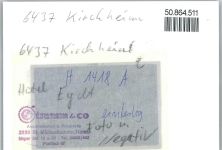 36275 W6437 Kirchheim , Hess - Foto mit Negativ