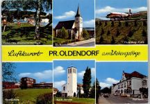 32361 W4994 Preußisch Oldendorf - Realschule , Schwimmbad , Flugzeug Cafe