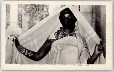 junge Frau mit Schleier Arab. Volkstyp