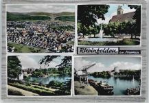 79618 W7888 Rheinfelden , Baden - Hafen , Fliegeraufnahme